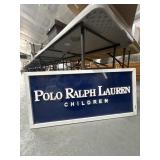Polo Ralph Lauren Children Double Sided Metal Sign