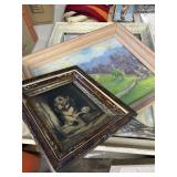 Trio Of Framed Original Oil Paintings