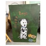 Doggy Bags Painting by Joel Cohen, 24x36 in, 2009