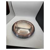 Int'l Silver Co. Tray & 2 Ronson Mayfair Lighters