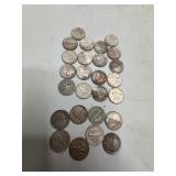 21 U.S. 90% Silver Dimes