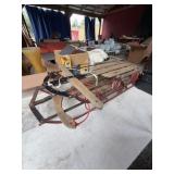 Speedaway Wood Sled with Metal Runners