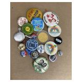 Vintage Political And Promo Buttons