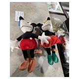 Disney Charlotte Clark 14' Mickey & Minnie Plush