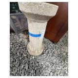 Antique Concrete Garden Pedestal