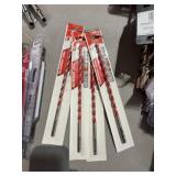 3 Diablo 5/16' x 10' Red Granite Hammer Bits