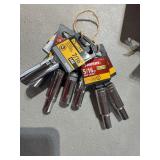 Dewalt & Husky Deep Socket Set SAE 7/16 5/16