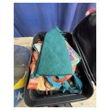 Bags And Purses In Rolling Suitcase