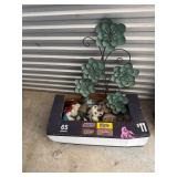 Metal Floral Wall Art & Garden Decor Lot