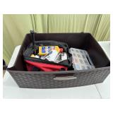 Tool Bag & Organizer Tray With Hardware Assortment