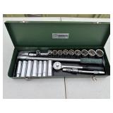 SK Professional Tools Vintage Green Socket Set
