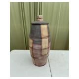 Artisan Studio Pottery Lidded Storage Vessel
