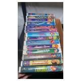 Disney VHS Tapes Collection of 15 Classic Films