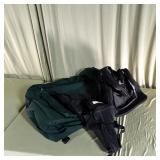 Atlantic Black Nylon Duffel Travel Bag