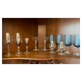 Assorted Stemware Glass Lot