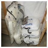 White Bedding Set Pillows Pillowcases