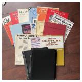 Piano & Vocal Sheet Music Book Collection