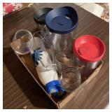 Drinkware Assortment Glasses Tumblers Water Bottle