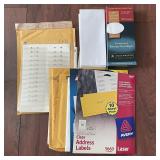 Office Mailing Supplies Envelopes Labels Padded