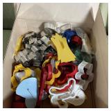 Cookie Cutters Metal & Plastic Assorted Shapes