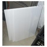 White Foam Core Poster Boards Set of 4