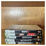 Xbox 360 Video Game Collection 5 Games