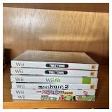 Nintendo Wii Game Collection 6 Games Assorted