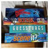 Board Games Collection Risk Guesstures Scene It