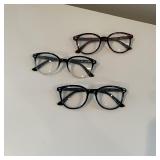 Sigvan Reading Glasses Set of 3 Pairs +3.50
