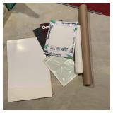 White Poster Boards Graph Paper & Kraft Roll