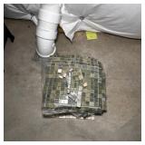 Tan & Green Stone Mosaic Tile Sheets Stack