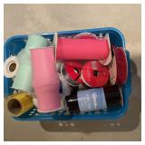 Tulle Rolls & Ribbon Spools Assorted Colors