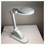 White LED Desk Lamp Adjustable Arm