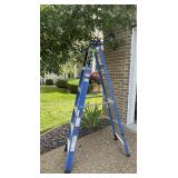 Werner Blue Fiberglass 6ft Step Ladder
