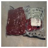 Red & Green Bedding in Vacuum Storage Bags