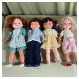 Fisher-Price My Friend Dolls Set of 4 1980s