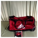 Adidas Red Medium Sport Duffel Bag NWT