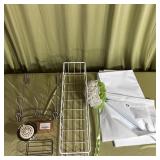 Bathroom Accessories Set White Shower Curtain