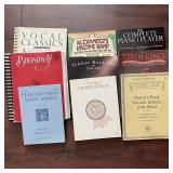 Sheet Music & Vocal Songbook Collection 9 Books
