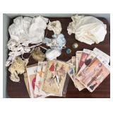 Vintage Doll Sewing Patterns & White Doll Clothes