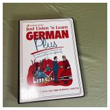 German Language Learning Kit Cassettes Book Set