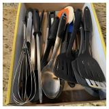 Kitchen Utensils Assorted Spatulas Whisks Spoons