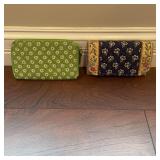 Vera Bradley Quilted Wallets Set of 2