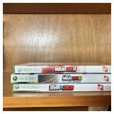 Xbox 360 NBA 2K Sports Video Games Set of 3