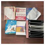 Office Supplies Binders Sheet Protectors Folders