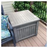 Outdoor Side Table/Storage Box w/Patio Covers