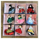 Madame Alexander Dolls International Collection 9p