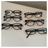 Reading Glasses Collection 7 Pairs +2.50