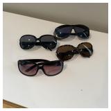 Oversized Sunglasses Collection Four Pairs
