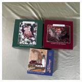 Anne Geddes & Heritage Jigsaw Puzzles Set of 3